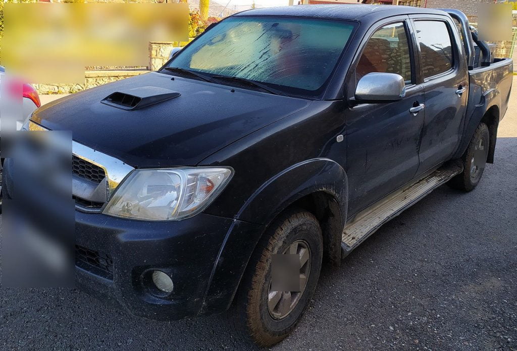 Συνελήφθησαν δύο άτομα σε περιοχή της Φλώρινας για παράνομη μεταφορά αλλοδαπού 2 19102020flor001